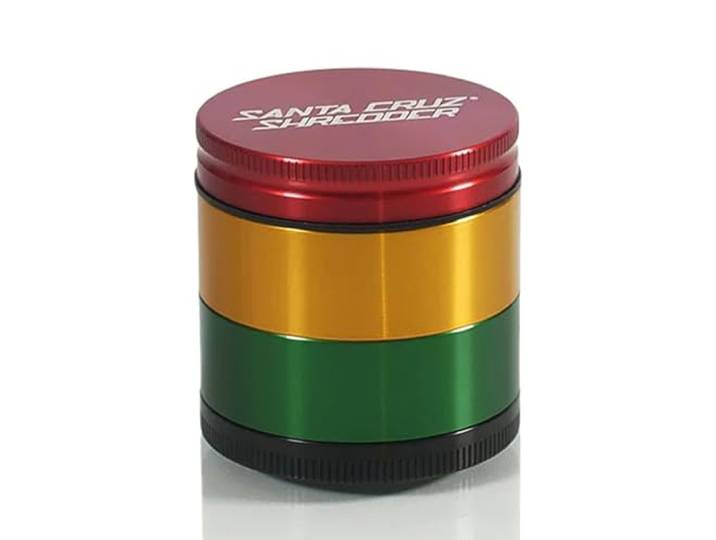 Santa Cruz Shredder Metall Gewürzmühle (Mittelgroß, Rasta)