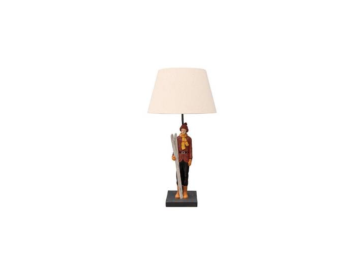 Lampe à poser en résine multicolore, E27, 1 ampoule, lampe de che