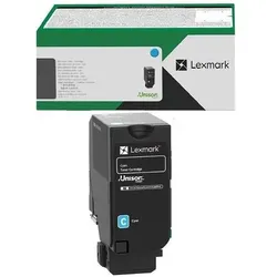 Lexmark, Toner, 71C2HC0, 10500 pages, Cyan, 1 pc(s) (C)