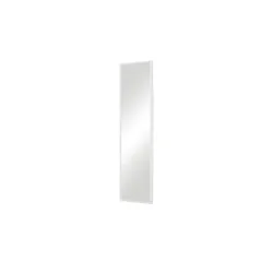 Wandspiegel  Menzino , weiß , Holzwerkstoff,Glas , Maße (cm): B: 40 H: 160