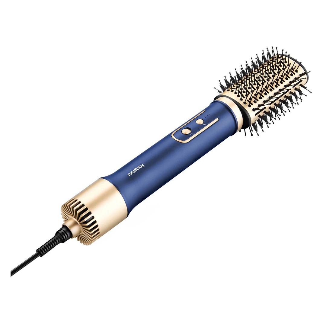 Niceboy AirBlow PRO blau / Haartrockner / 1200 W / 3 Temperaturen / 4 Aufsätze (1200 W) (airblow-pro)