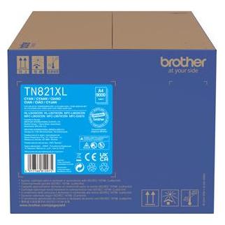 Brother TN-821XLC Super High Yield Toner Cartridge for EC Prints (C) (TN821XLC)