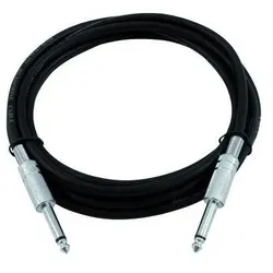 10m Mono Klinke/Klinke Kabel KC-100 schwarz