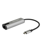 StarTech.com Verkabelt USB Typ-C Ethernet 5000 Mbit/s Schwarz Grau to Adapter C Gigabit Network / LAN / RJ45 US2GC30 (US2GC30)