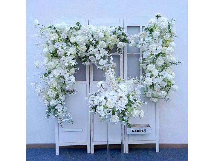 Fleurs artificielles pour arc de mariage, hortensia, souffle de bébé, décor de scène nucleT, boule de fleurs, accessoires photo
