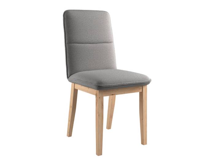 P & B Stuhl, Dunkelgrau, Holz, Eiche, vollmassiv, 47x91x44 cm, Esszimmer, Stühle, Esszimmerstühle, Vierfußstühle