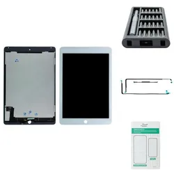 Kaputt.de iPad Air 2 (2014) Display weiss - Premium-Set (Display), Mobilgerät Ersatzteile, Weiss