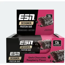 ESN - Designer Bar - Karton 12 x 45g RiegelDark Chocolate Raspberry