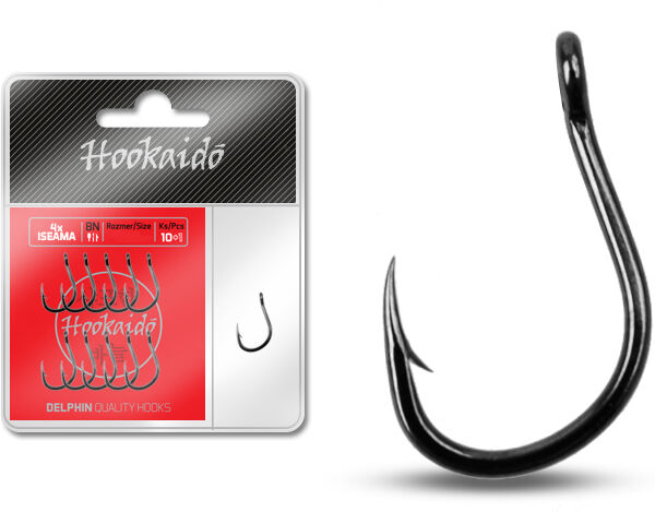 Hameҫon Delphin HKD 4xISEAMA ring/ par 10+1 BN/8 Silver, Gray, Red BN/8