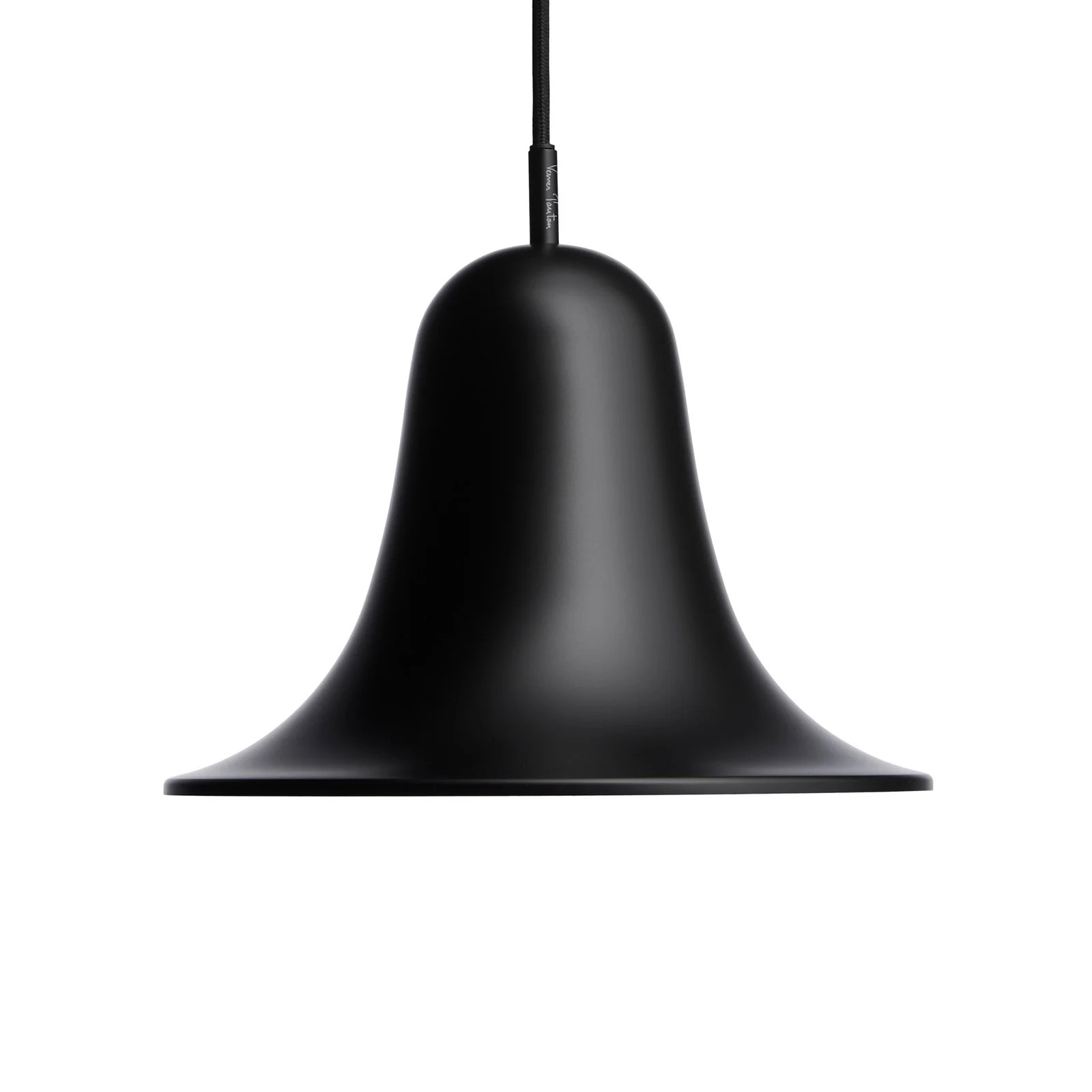 Verpan Pantop Hanglamp Matt Black Ø23 cm