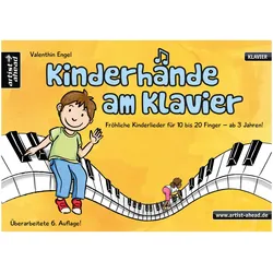 Artist Ahead Kinderhände am Klavier - Valenthin Engel - Notenbuch