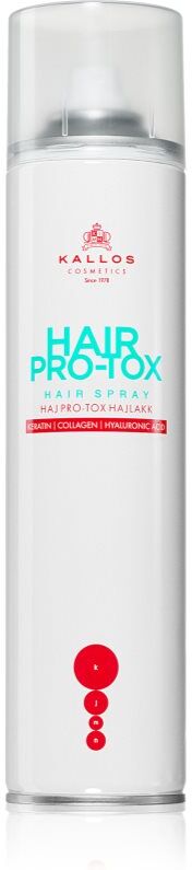 Kallos Hair Pro-Tox Lack für trockenes und beschädigtes Haar 400 ml