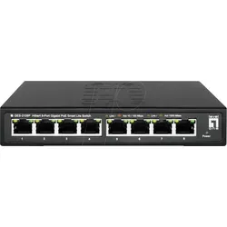 LEVELONE GE2108P - Switch, 8-Port, Gigabit Ethernet, PoE+