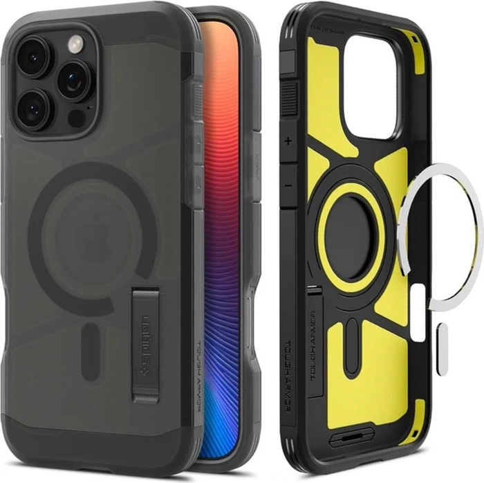 Spigen Tough Armor MagSafe Frost Black iPhone 16 Pro Max