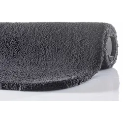 RHOMTUFT Badteppich SQUARE/ASPECT zinn 50 cm x 60 cm mit abgerundeten Ecken