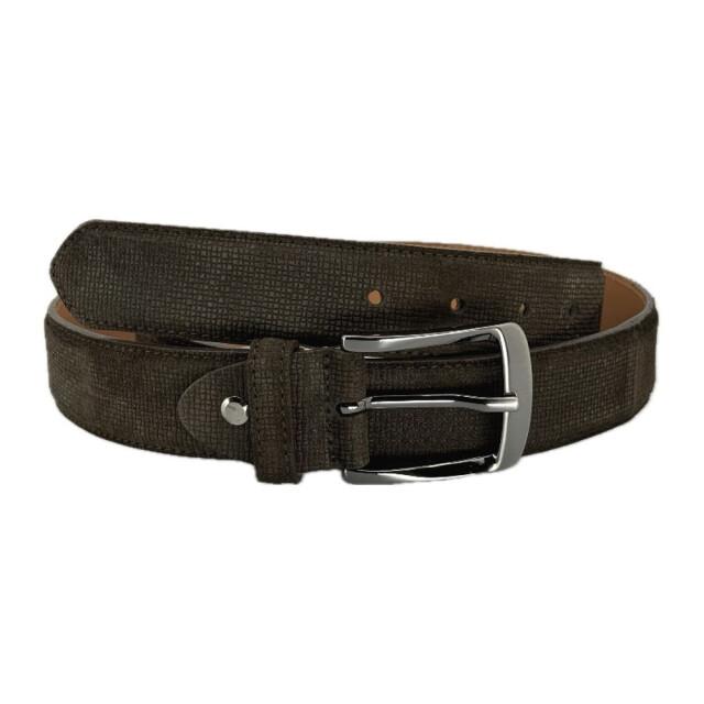 Rehab 8842223401-belt wall suede 4800-darkbrown