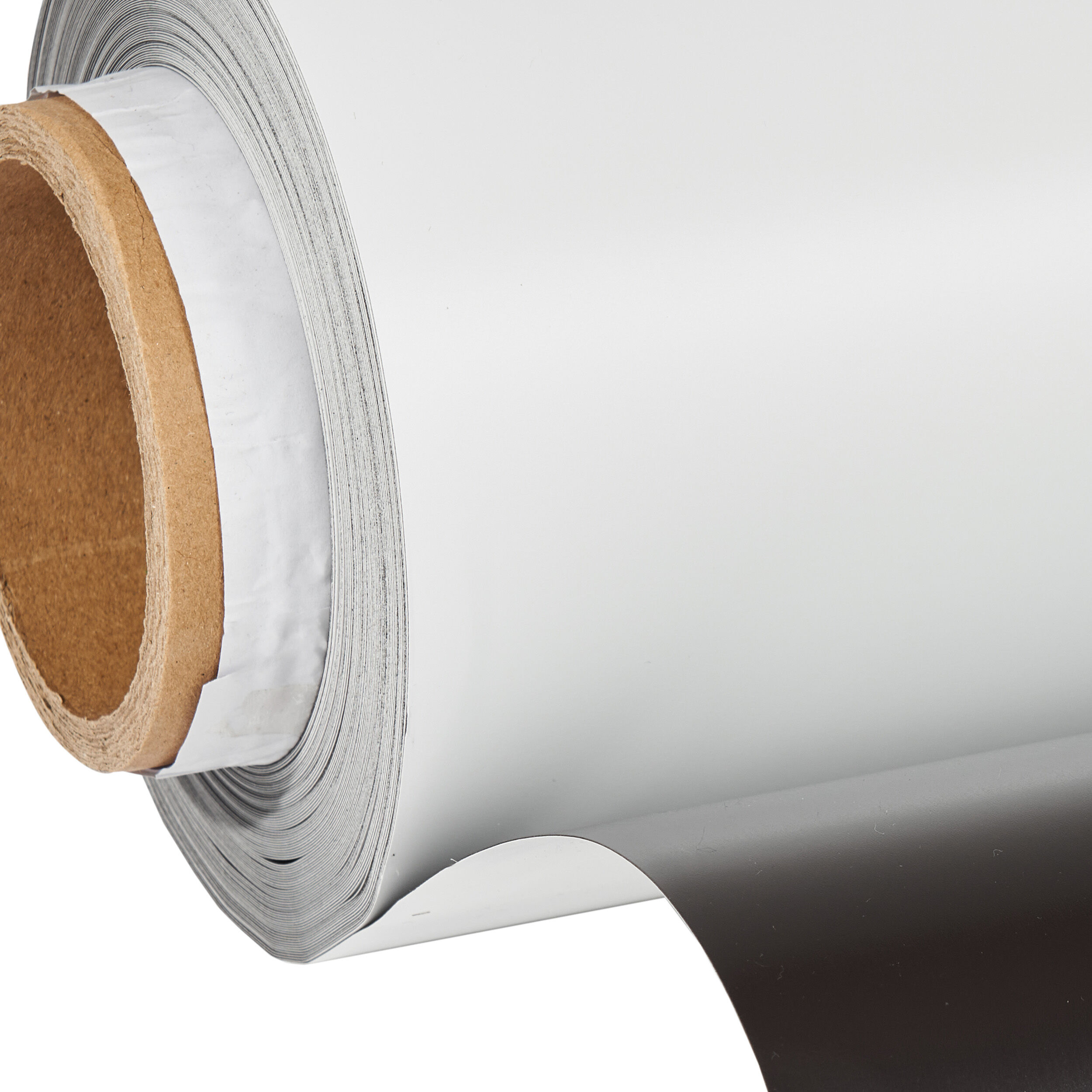 HMT 1 Rotolo - Foglio magnetico stampabile, bianco 1.070 mm   10 g/cm²   30 m   0,35 mm, ferrite, PVC