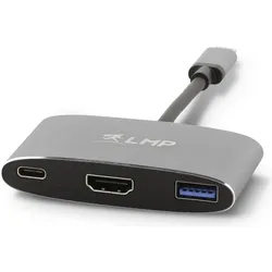LMP USB-C zu (HDMI), Video Adapter, Grau