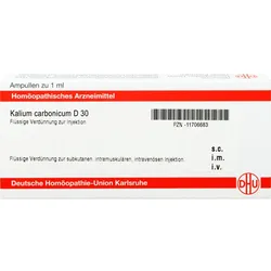 Kalium Carbonicum D30 Ampullen 8 ML