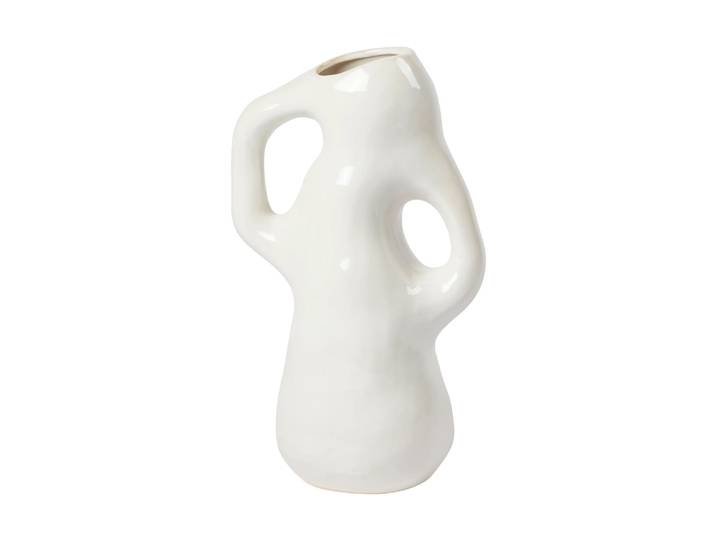Broste Copenhagen Isolde vaas 35 cm White