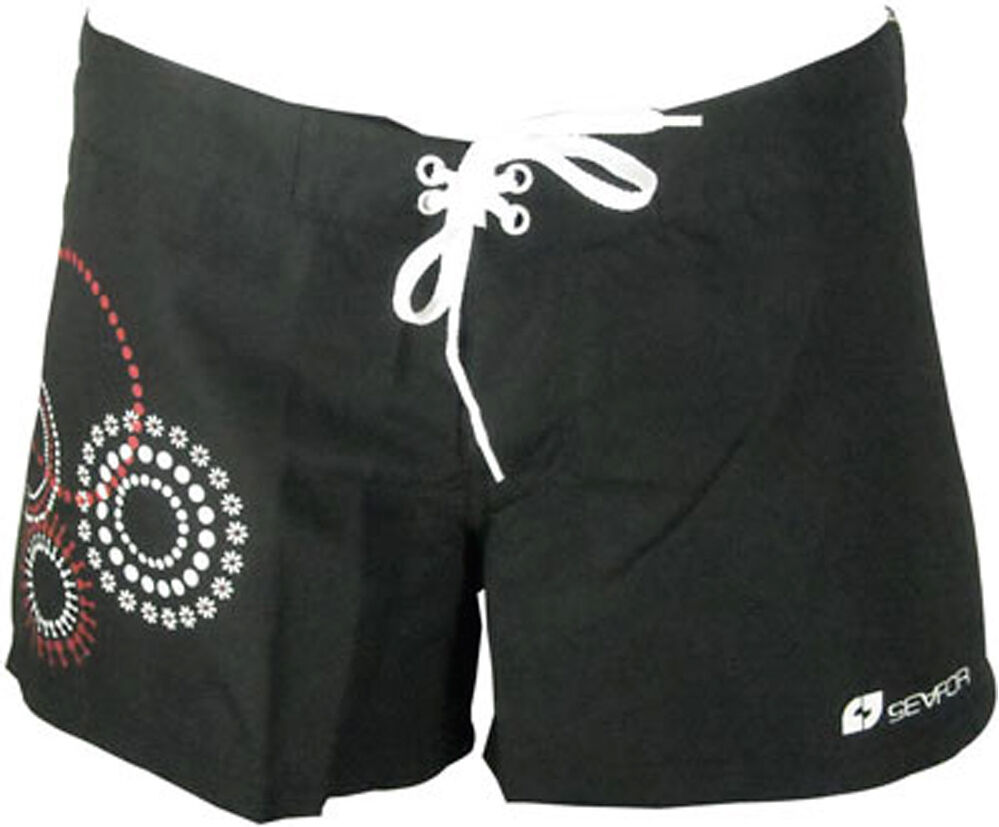 Seafor lausana ne/bl short baño mujer Negro (XXL)