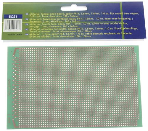 Velleman ECS1 Europlatine (L x B) 16mm x 10mm Inhalt 1St.