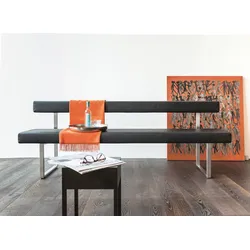 Girsberger Permesso Sitzbank mit Rückenlehne 180-210 cm