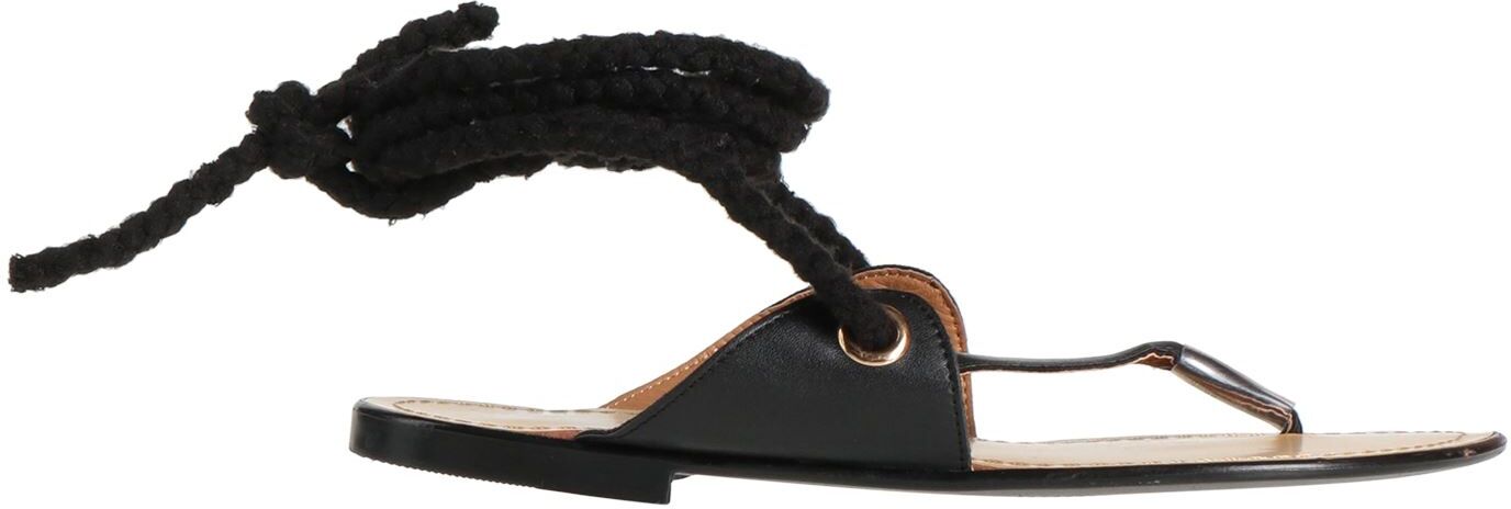 F**k Project Sandalias de dedo Mujer Negro 36 Mujer