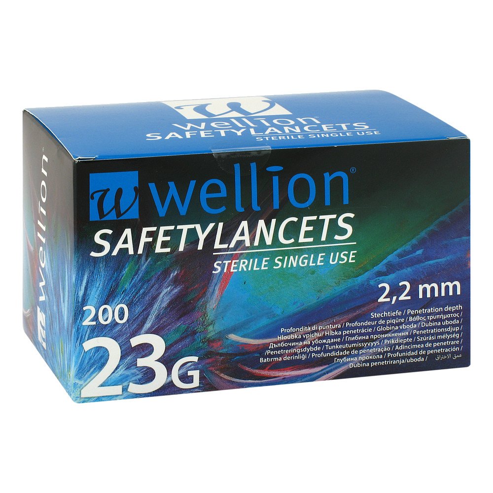 MED TRUST GmbH & Co. KG Wellion Lanzetten Safetylancets 23 G 00866260
