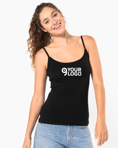 Canotta donna con spalline Personalizzate o neutre Kariban