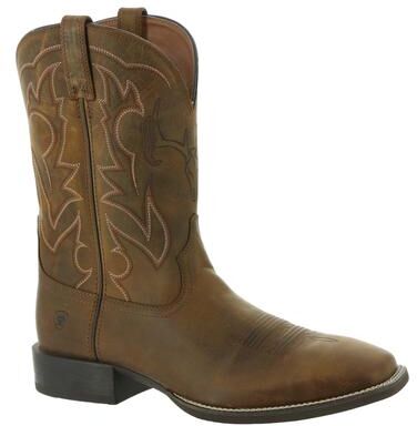 Ariat Sport Outdoor (Men's) Casual in Distressed Brown, Size 9 D, Leather