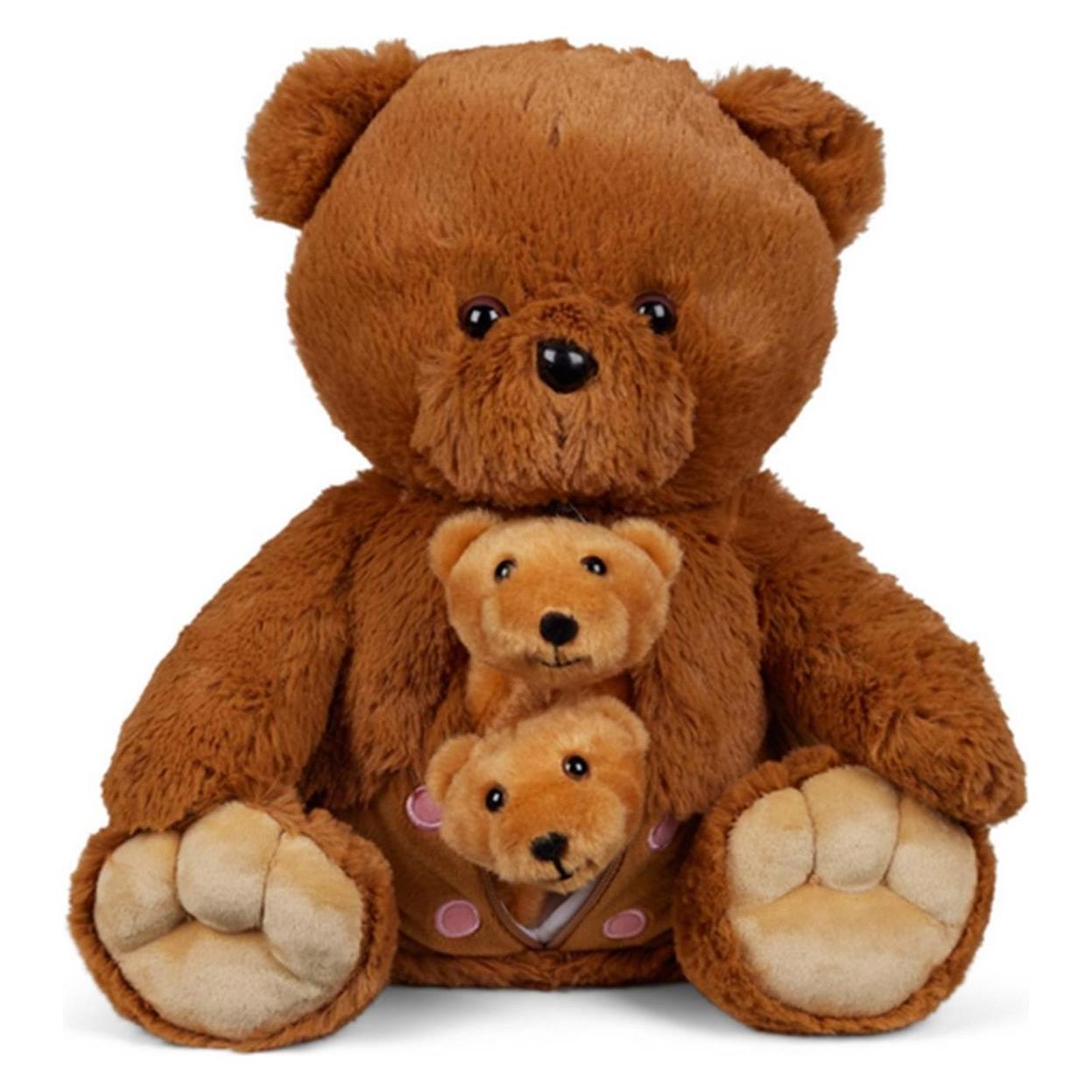 Mamanimals Kuscheltier Mama Bär & Babys (23 cm) (2020609)