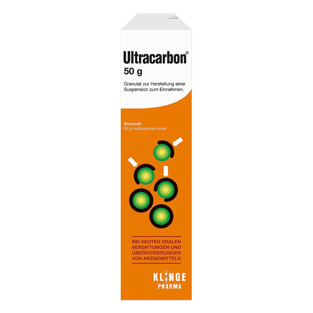 Klinge Pharma GmbH Ultracarbon Granulat 08863054