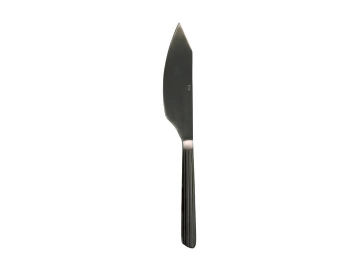 Aida Couteau à gâteau Raw Noir mat