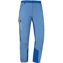 SCHÖFFEL Damen Hose Softshell Pants Kals L, Größe 38 in Blau Blau