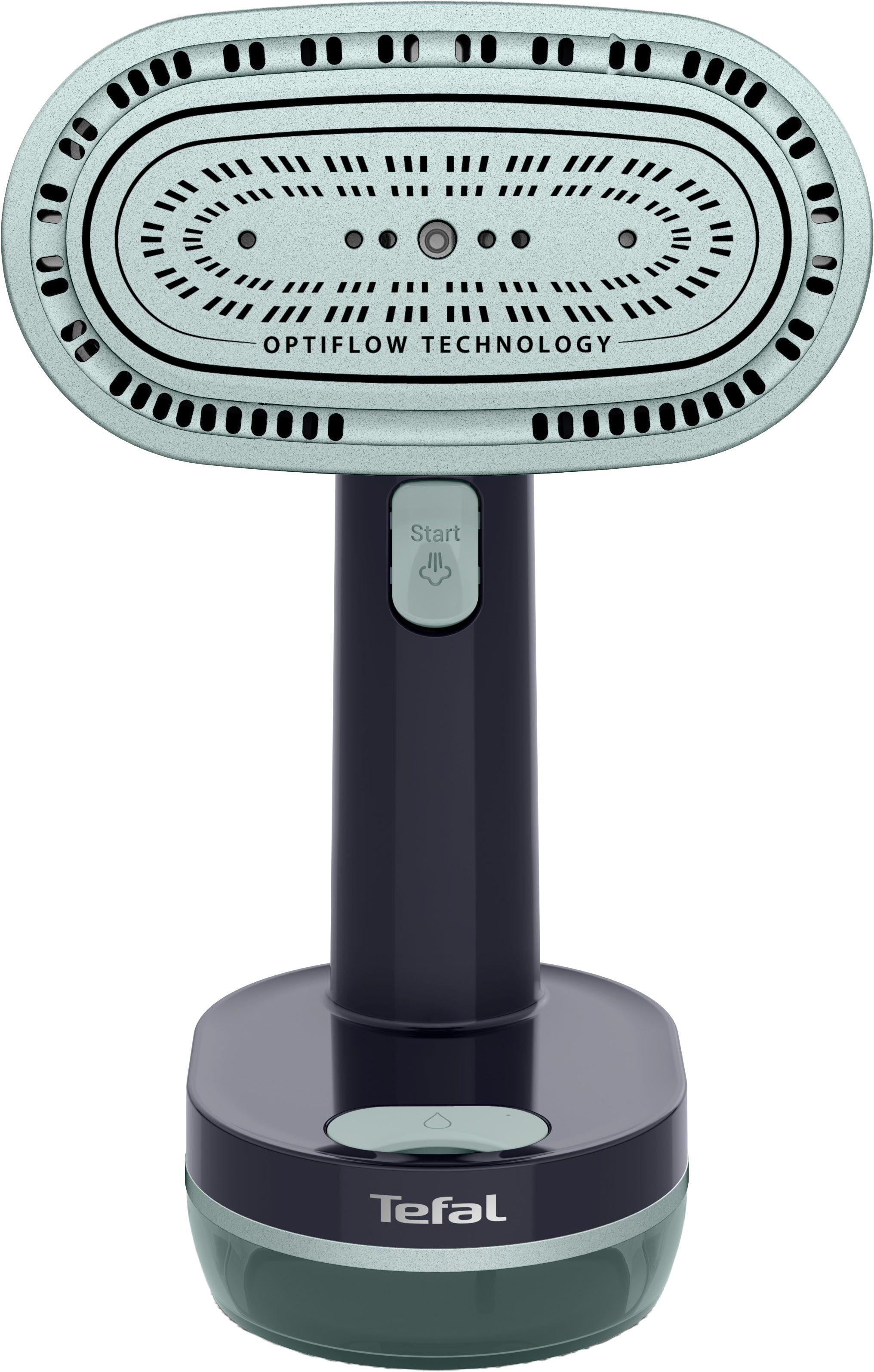 Tefal Dampfglätter "AeroSteam S 150 mit Ansaugfunktion, perfekte Faltenentfernung", schwarz, eukalyptus, B:16,72cm H:24cm T:14,2cm, Bügeleisen, Dampfglätter
