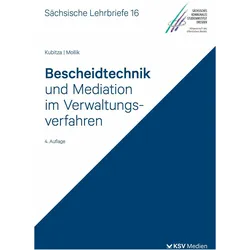 Kubitza:Bescheidtechnik (SL 16), Fachbücher von Rainer Mollik, Rolf D Kubitza