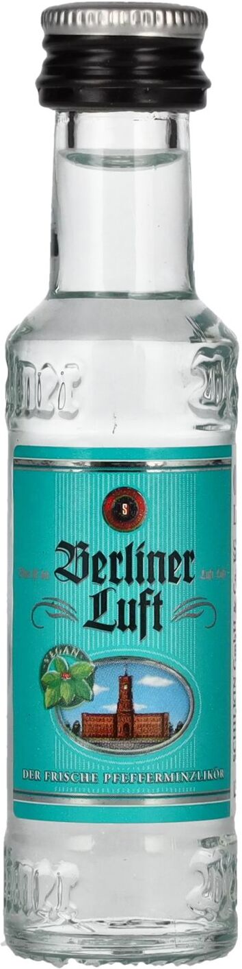 Berliner Luft DER FRISCHE Pfefferminzlikör 18% Vol. 0,02l