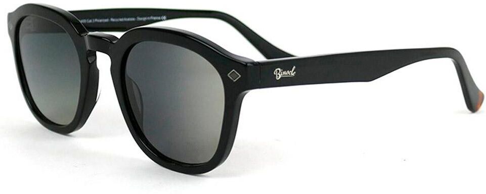 Binocle Eyewear  - James Black Grey Polarized - Lunettes de soleil