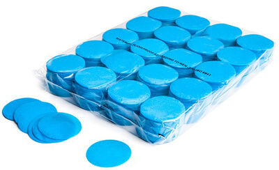Magic FX Confetti round Ø 55mm L. Blue Bleu clair