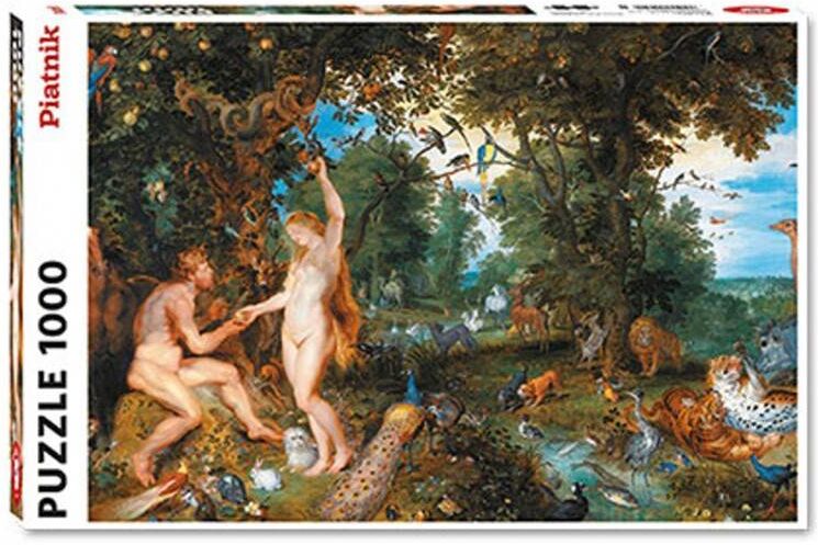 Piatnik Puzzle Brueghel Rubens - Eden - 1000 pcs