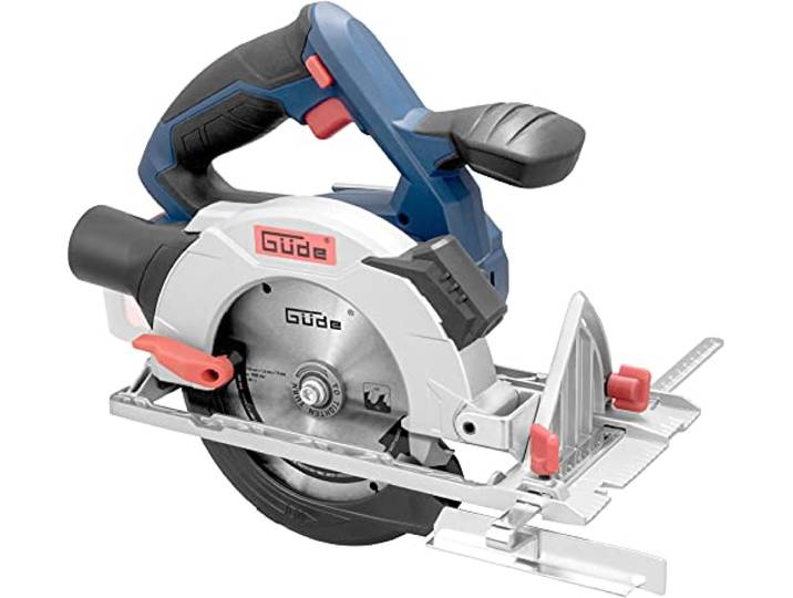 Güde KS 18-0 Noir\, Bleu\, Argent Scie circulaire 4\,8 cm\, 4200 tr/min\, 3\,6 cm\, 0-45°\, 2\,02 m/s²\, 79\,2 dB