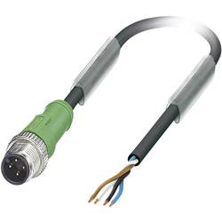 Phoenix Contact 1668056 Sensor-/Aktor-Steckverbinder, konfektioniert M12 Stecker, gerade 3.00 m Polzahl Sensoren: 4 1 St.