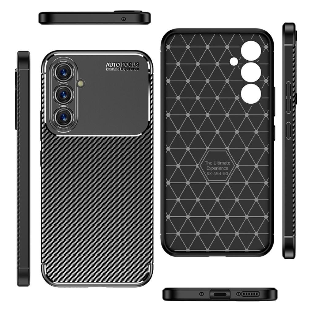 Screenguard Samsung Galaxy A54 5G Hülle Carbon Design TPU Case (Samsung Galaxy A54 5G) (00032158)