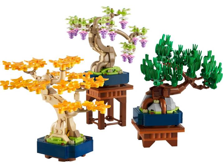 LEGO® The Botanical Collection 10373 Mini-Bonsais Spielbausteine, (Set, 709 St., Set)