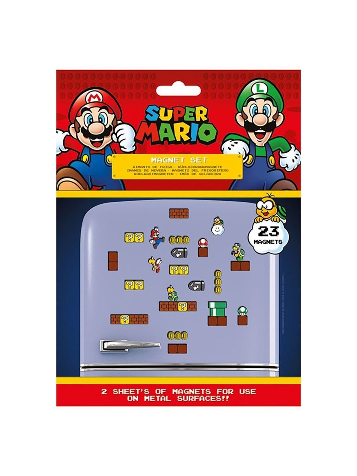 Nintendo - Super Mario Magnet Set