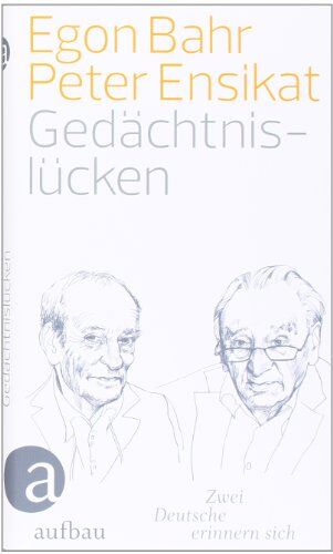 Peter Ensikat - Gedächtnislücken: Zwei Deutsche erinnern sich - Preis vom 19.10.2026 19:33:35 h