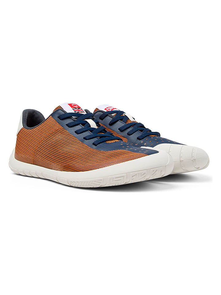 Camper Sneakers "By Ineos" in Hellbraun/ Dunkelblau - 37