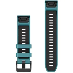 Garmin QuickFit 22 mm (Silikon), Uhrenarmband, Türkis