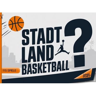 Stadt, Land, Basketball - 115 Spielblöcke, Taschenbuch von LevelBoard Spiele, LevelBoard Spiele, 978-3-693-19777-6
